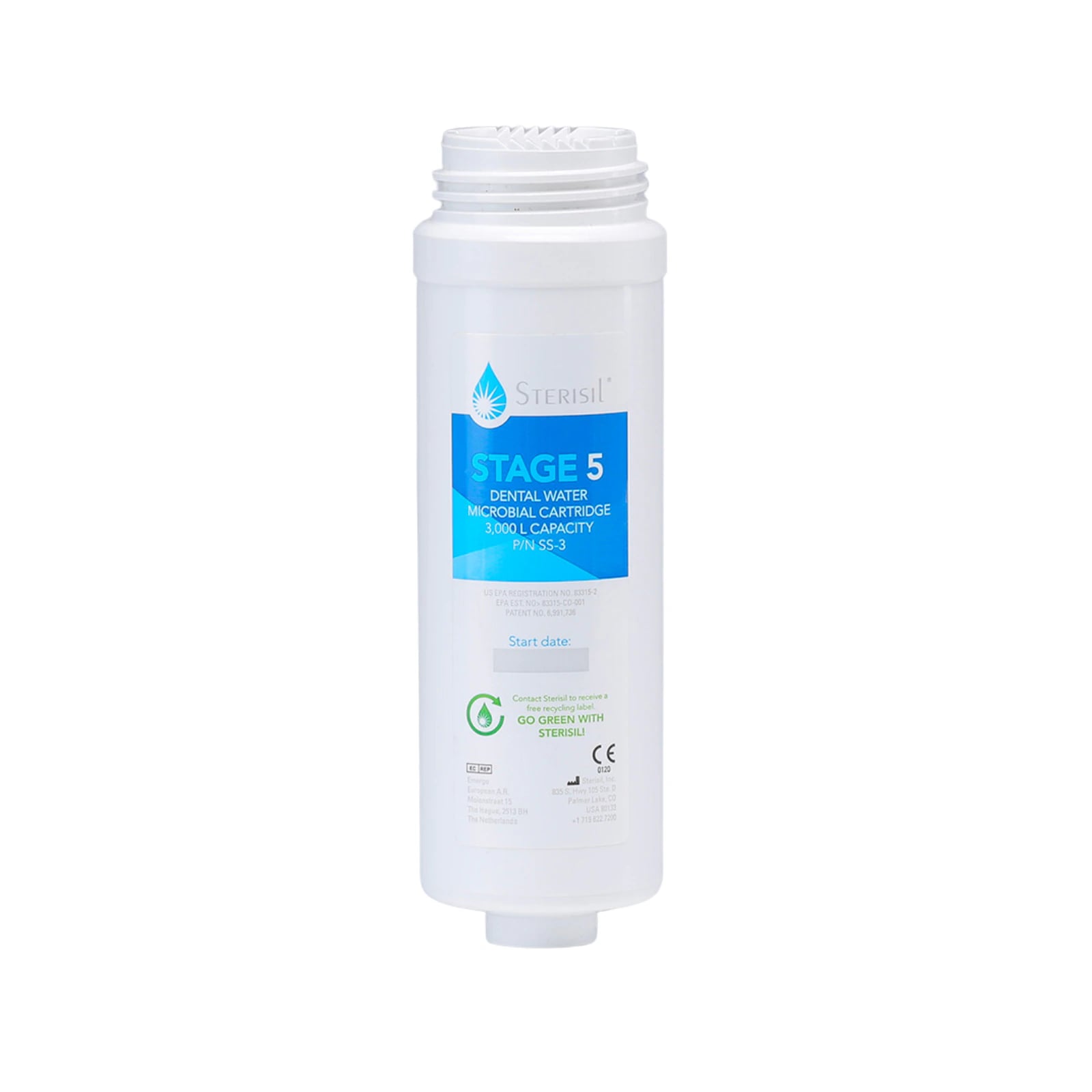 Sterisil G5 Stage 2 10-Micron Carbon Block Cartridge (G5-C2)
