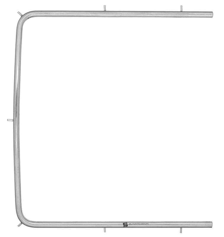 House Brand 5" U-Shaped Metal Rubber Dam Frame, Single Frame