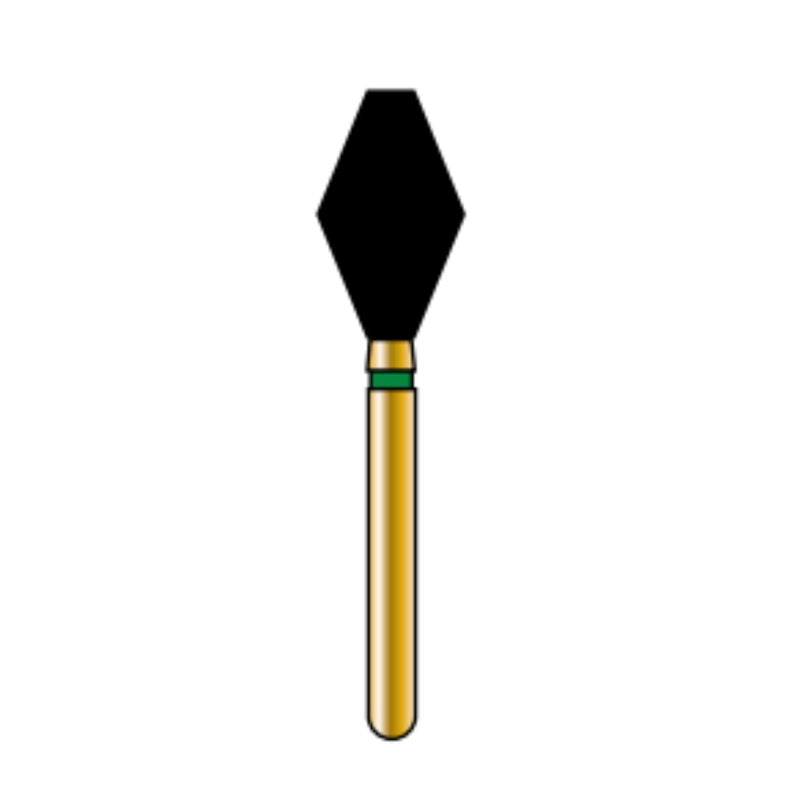 Coltene Alpen Multilayer Diamond Bur FG 811-048, Coarse Grit, Occlusal/Barrel, 5/Pk