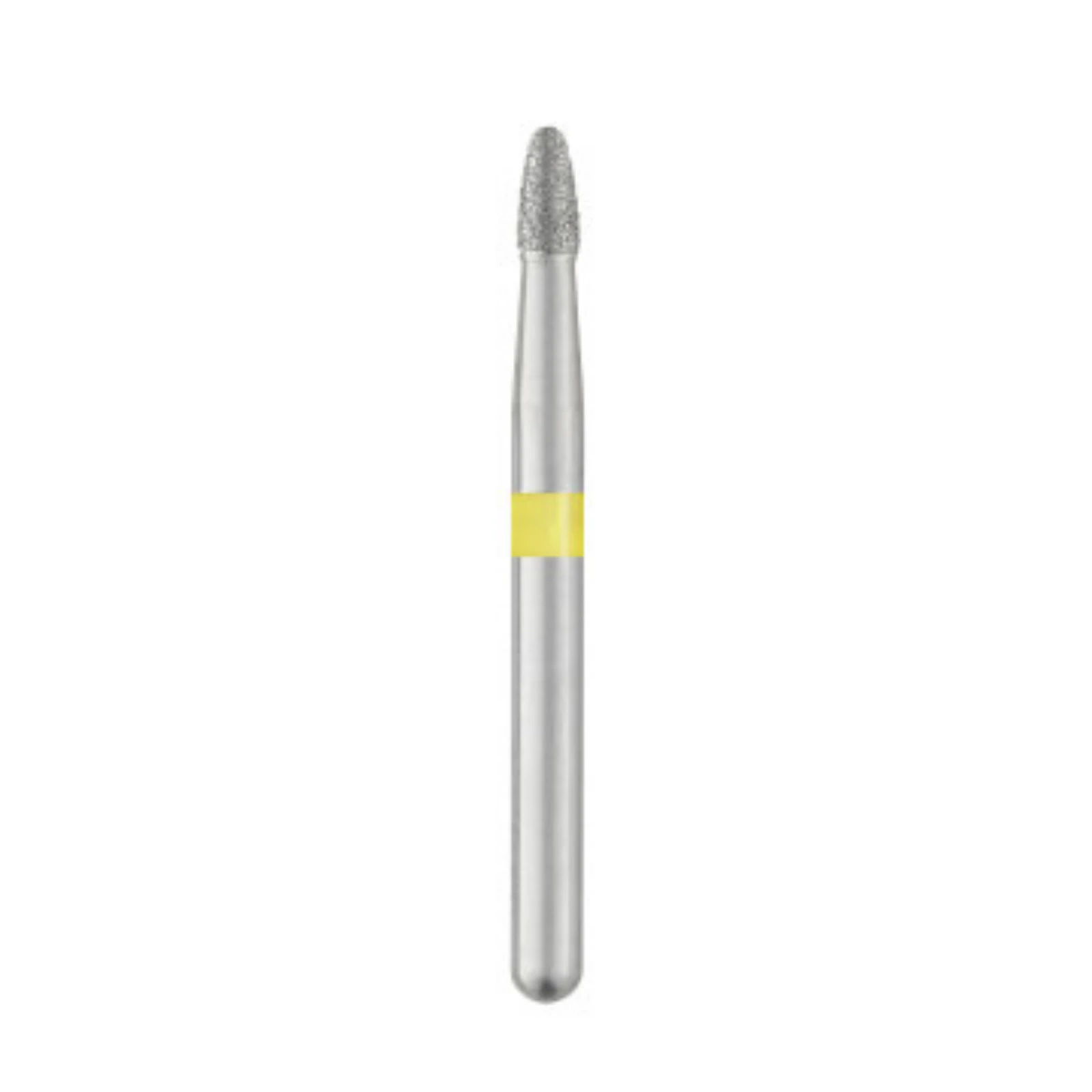 SS White Piranha Single-Patient-Use Diamond Bur, FG, Very Fine Grit, Football Shape, 390-014VF, 25/Pk