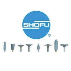 Shofu Ceramiste CA Knife Polisher, Standard Grit, Silicon Carbide, Contra Angle, 12/Pkg, #0252