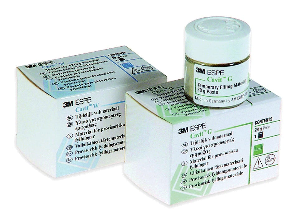 3M Cavit Temporary Filling Material, Grey, 28g Jar, 44313