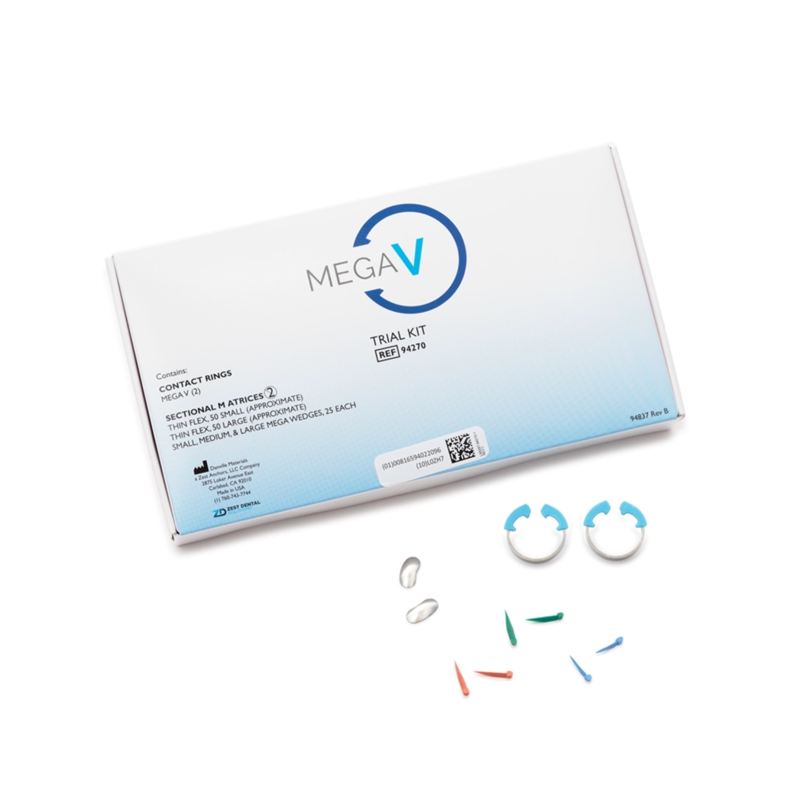 Mega V Ring Clinical Trial Kit 94270