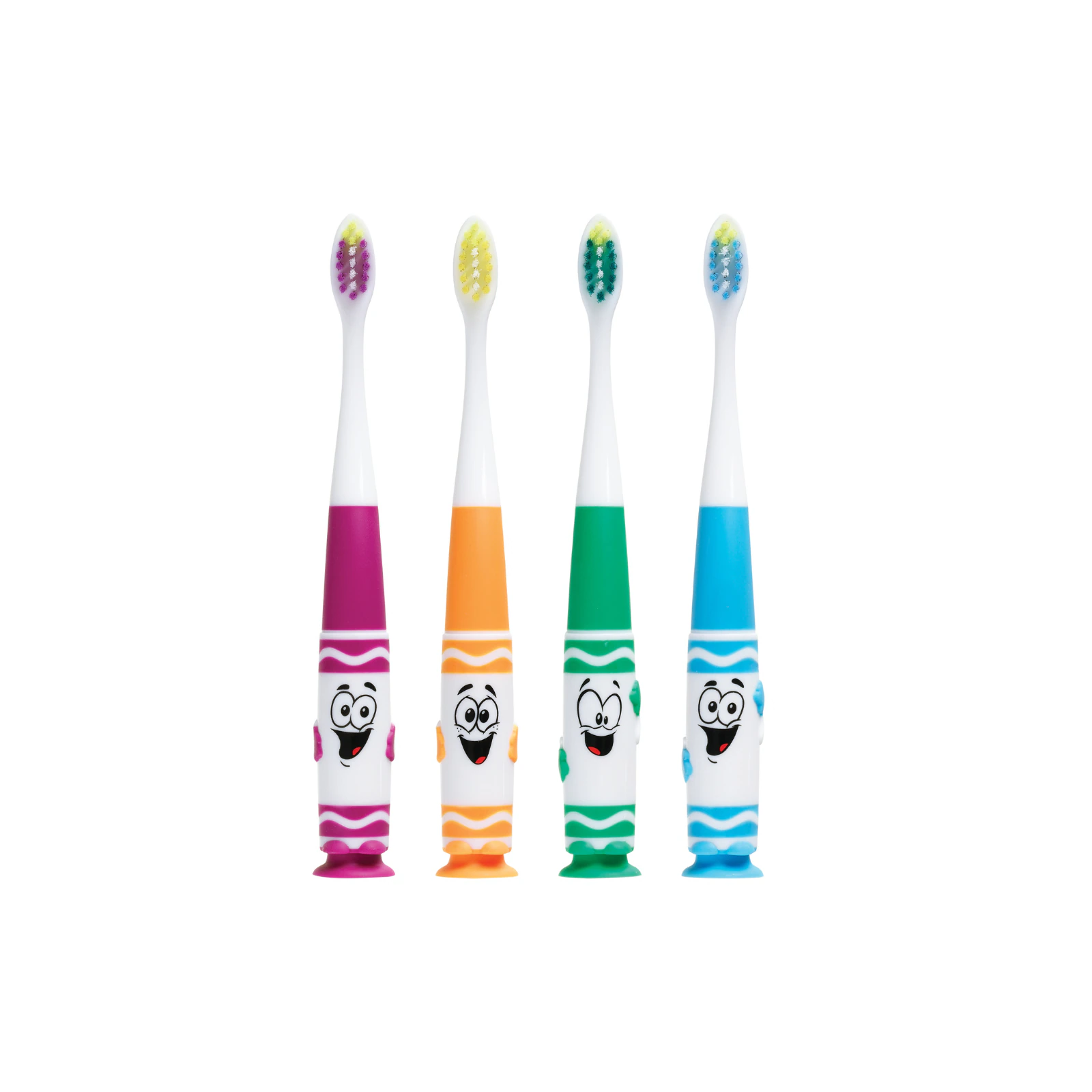 GUM Crayola Youth Toothbrush with Timer Light, Soft Bristles, 12/Bx
