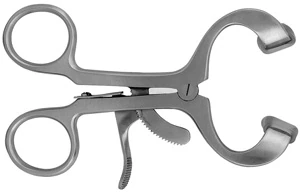 Molt Mouth Gag with Tips, Child Size, Stainless Steel
