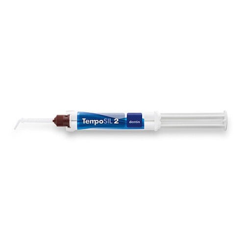 TempoSIL 2 Refill Dentin, Automix Syringe Refill, 11g x 2, 4/Pk