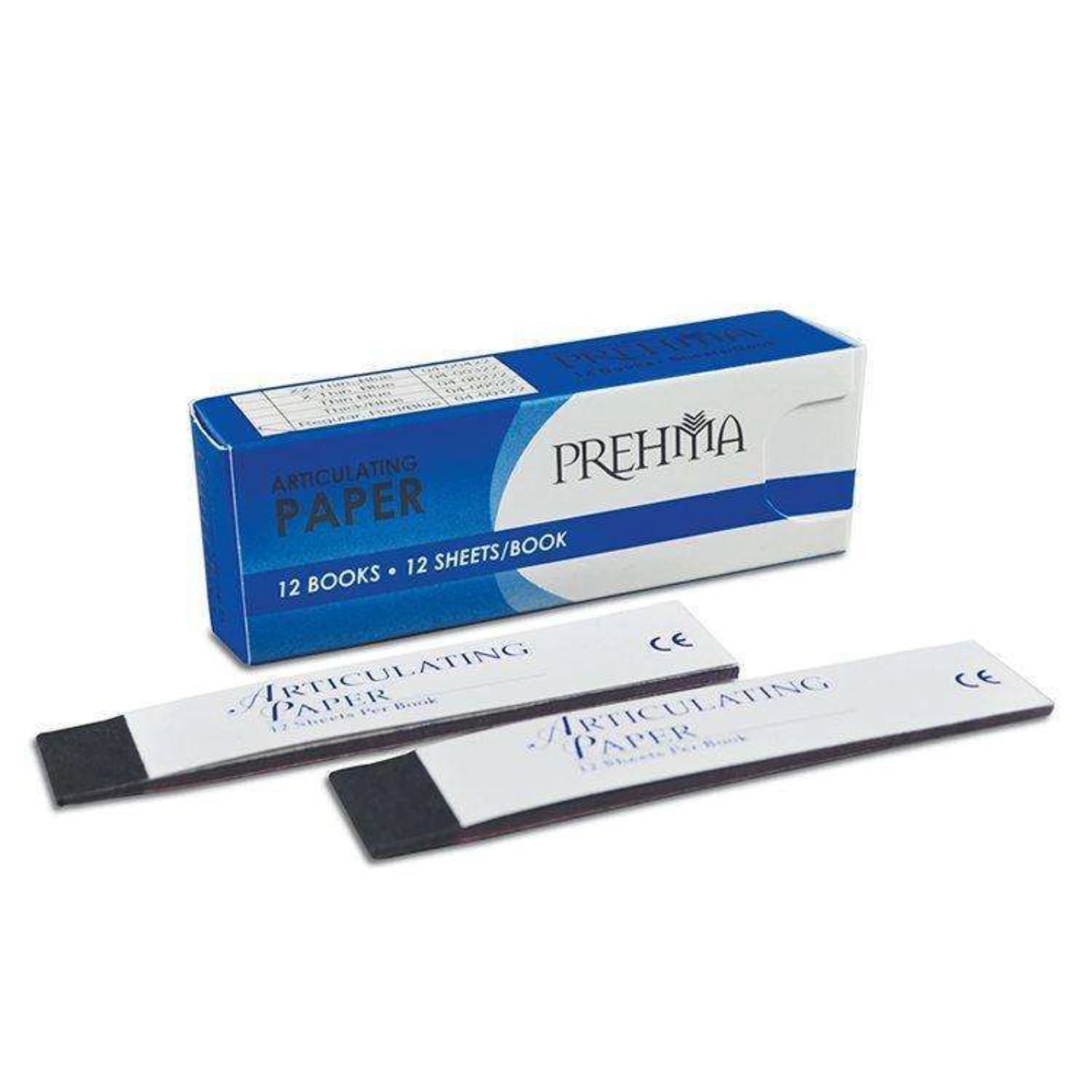 Keystone Prehma Art Articulating Paper, Thin, Red/Blue, Horseshoe-Shaped, 144/Pk
