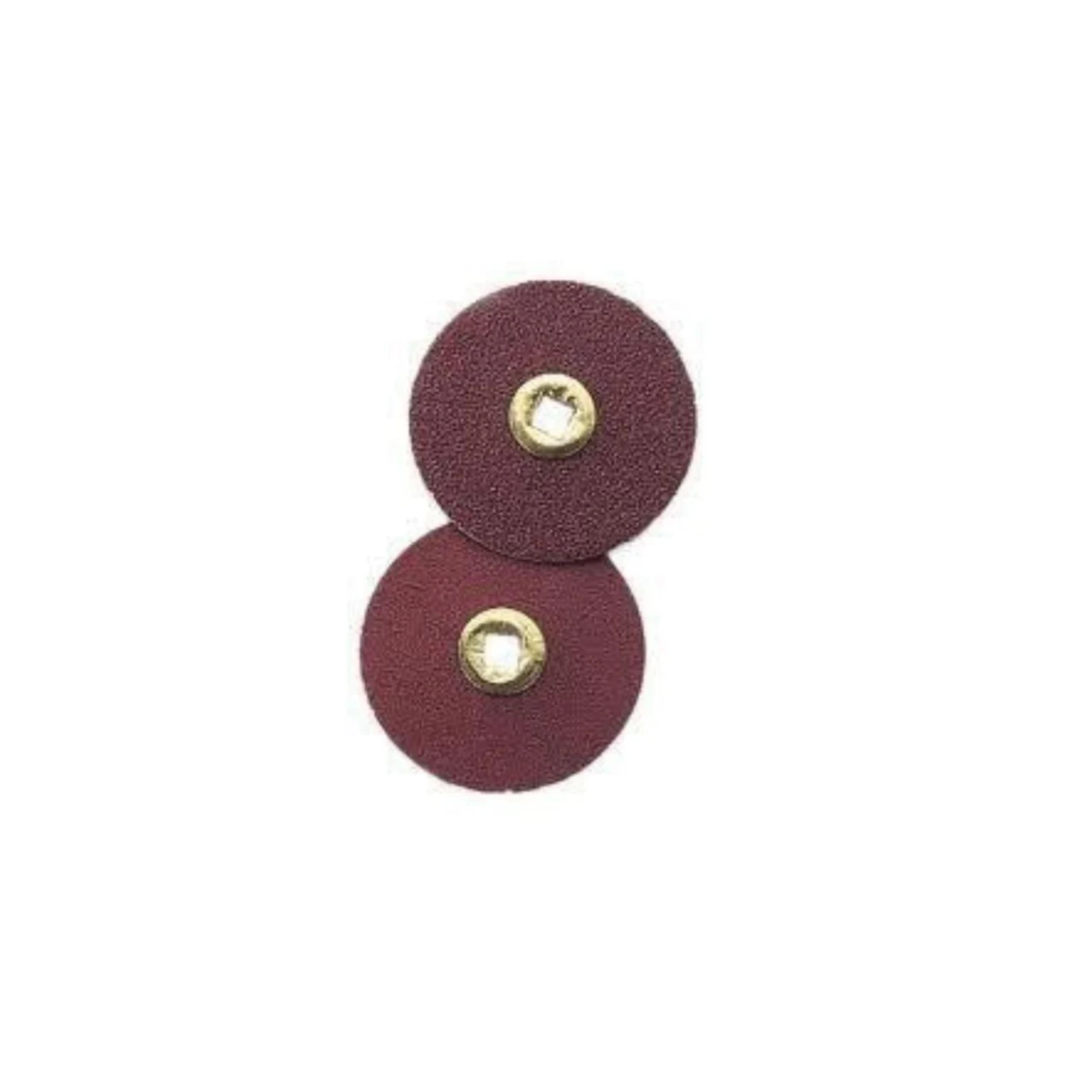 E.C. Moore Waterproof Brass Center Finishing Discs, XX-Fine Grit, 7/8" Diameter, 200/Box