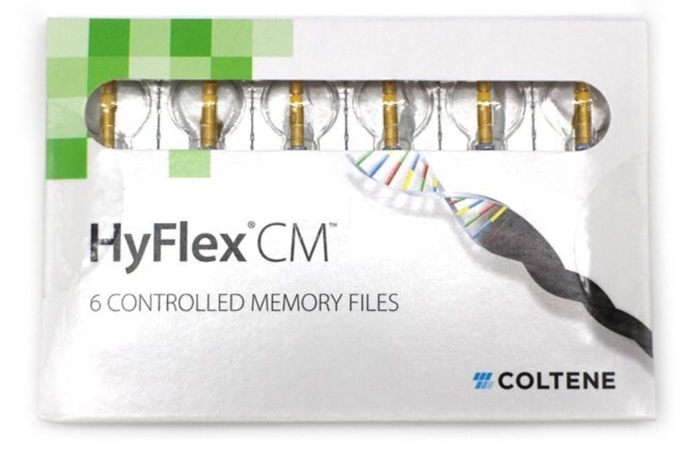 HyFlex CM Controlled Memory NiTi Rotary Files, .04 Taper, 21mm, Size #45, 6/Pkg