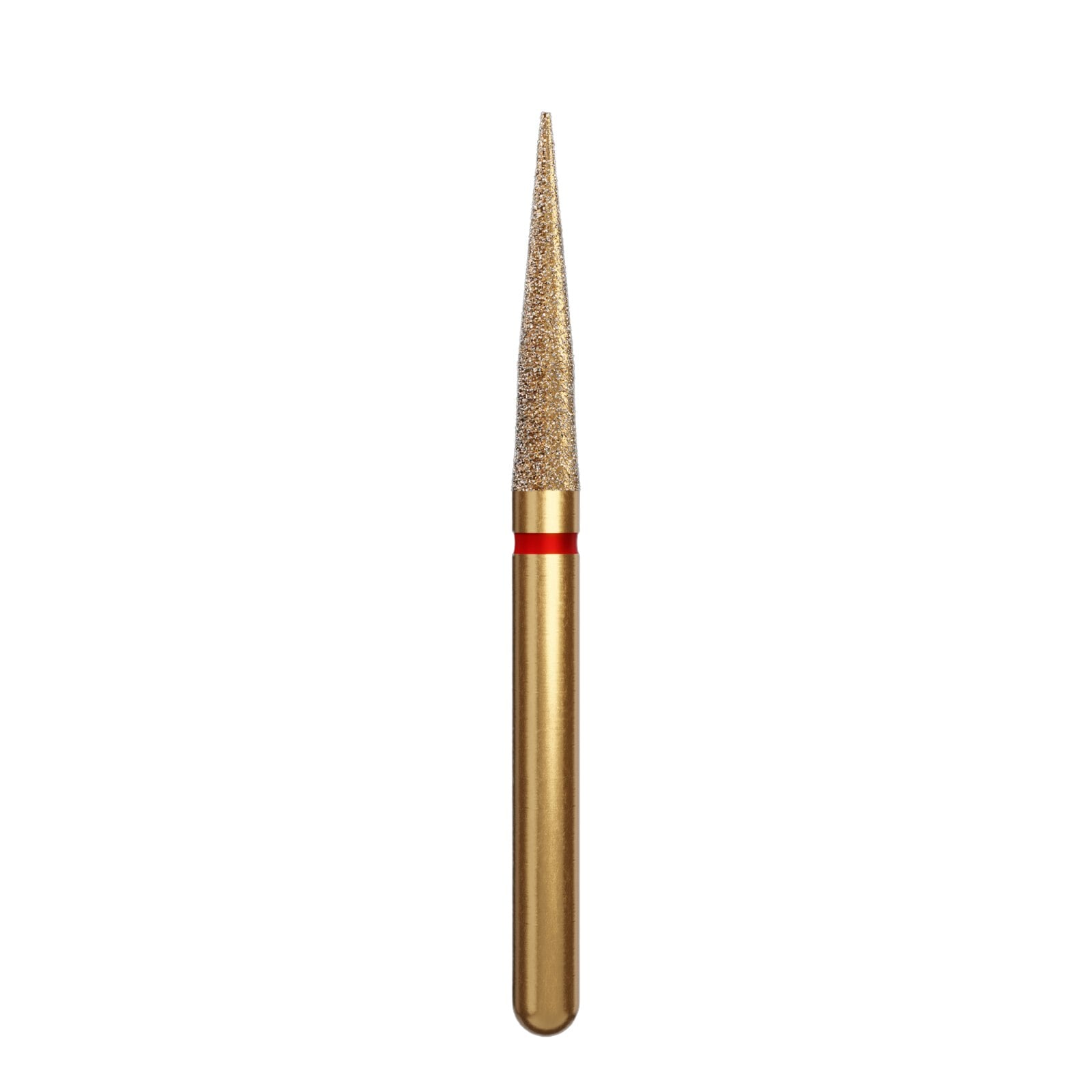 Alpen Multi-Use Diamond FG #134.014 (ET6) Esthetic Finishing Needle, Fine Grit, Red Ring, 1.4mm, 5/Pkg