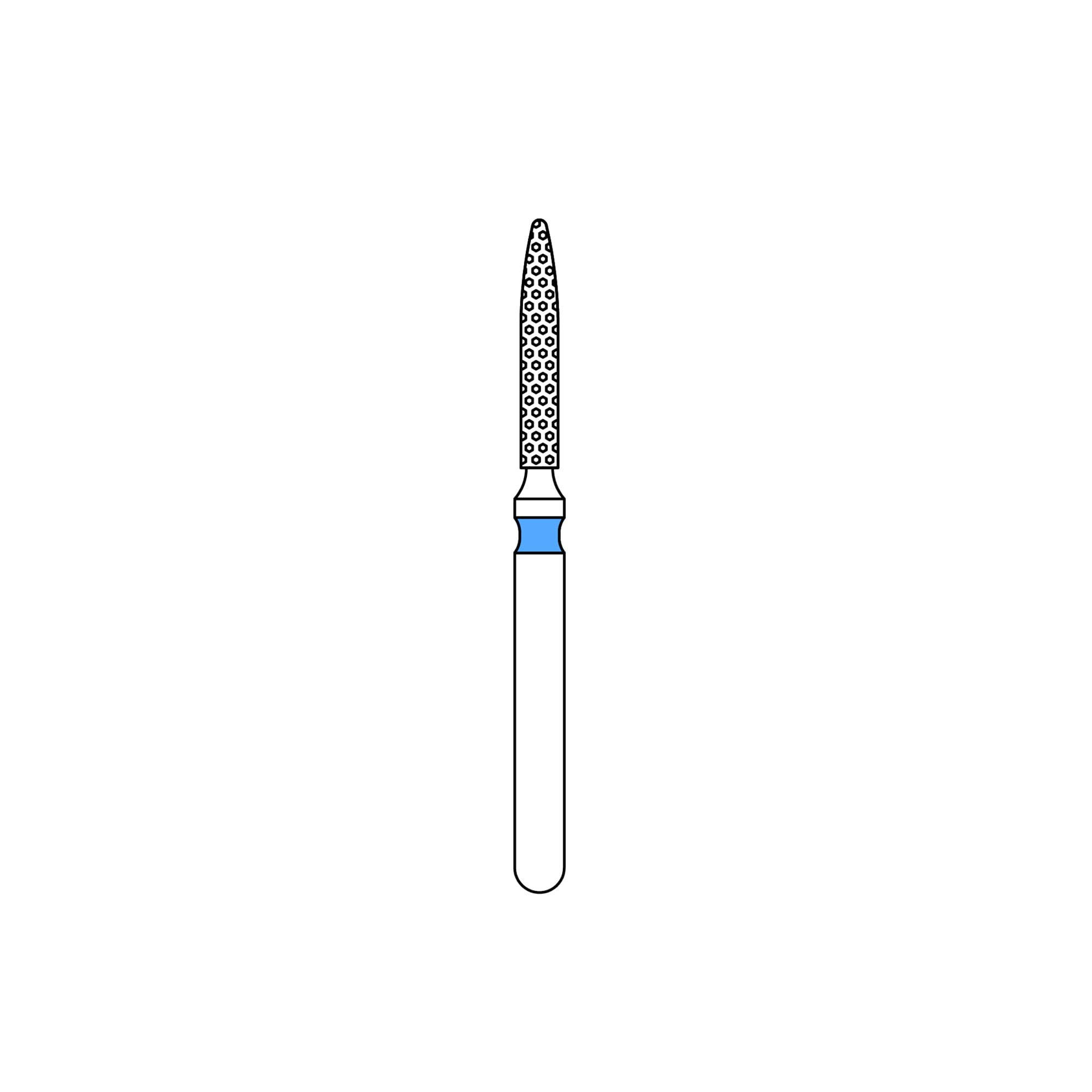 PRIVA Diamond Burs FG 862-012M, 5/Pk