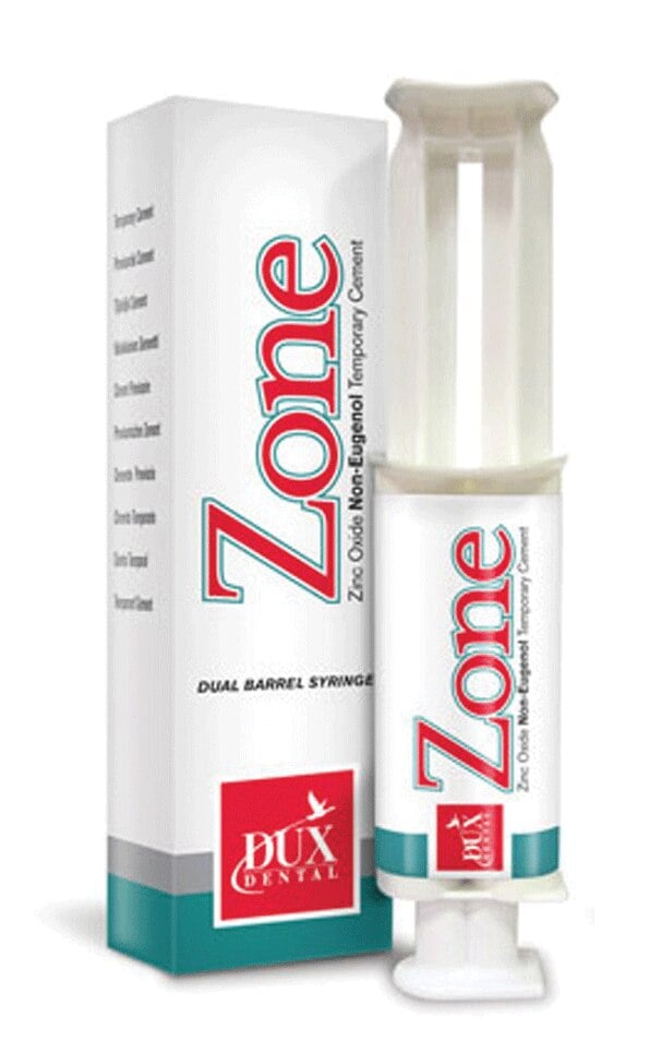Pentron Clinical ZONE Temporary Cement, Dual Barrel Syringe, 15 g, Regular Shade, 27043