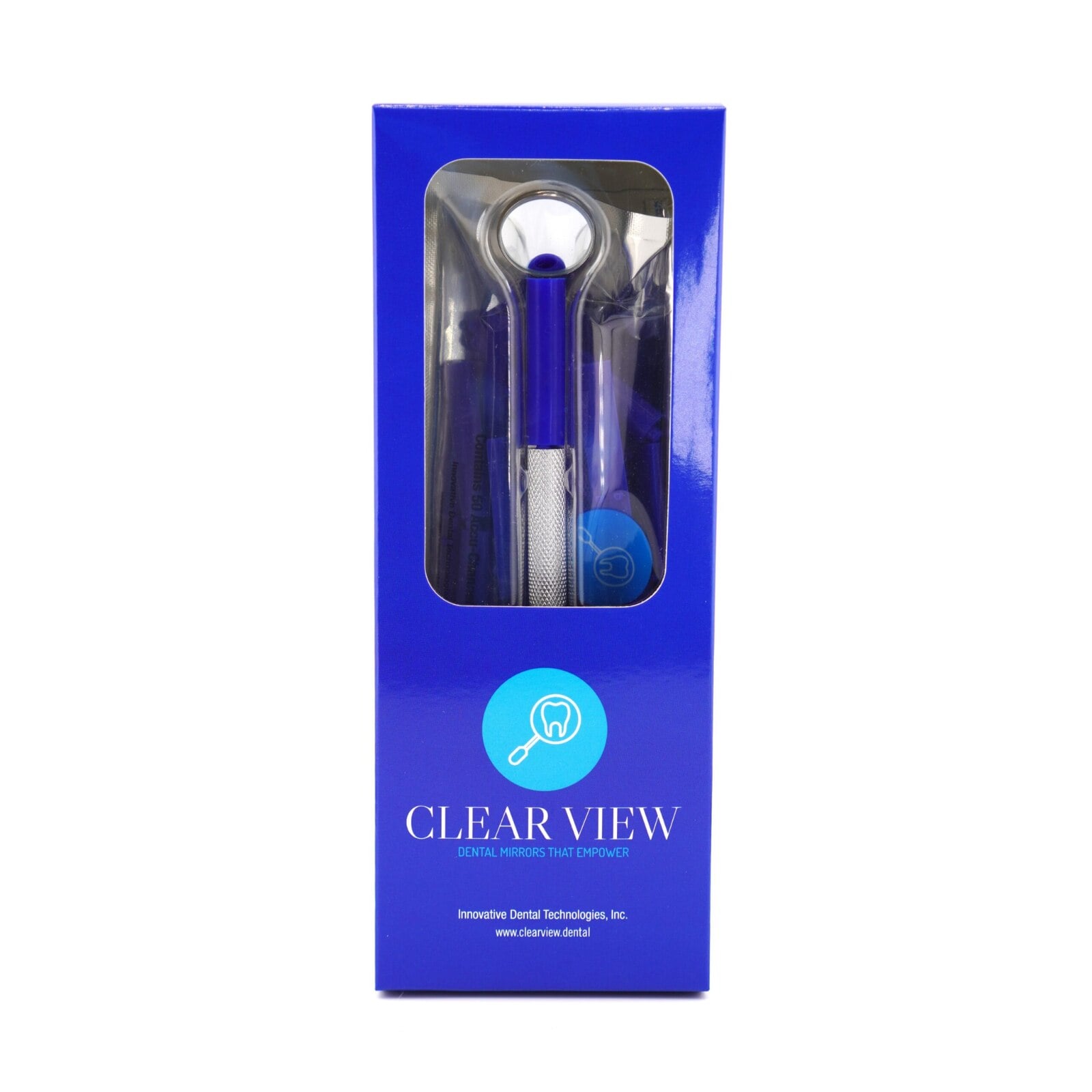 Clear View Dental Mirror Handle System Sample Kit (1 Mirror, 1 Adapter, 5 Accu-Channels)