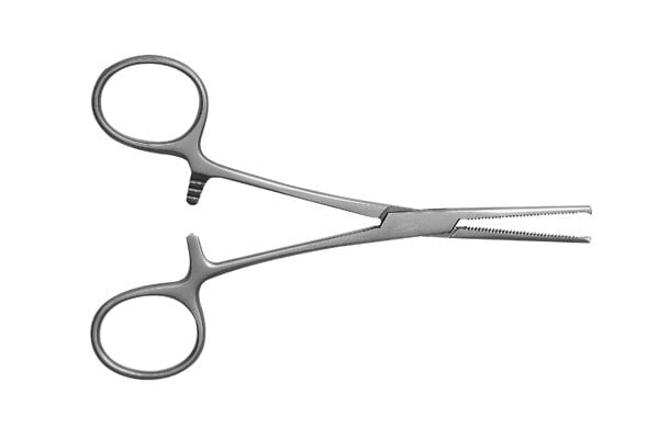 Kocher Forcep 5.5" Straight, Stainless Steel