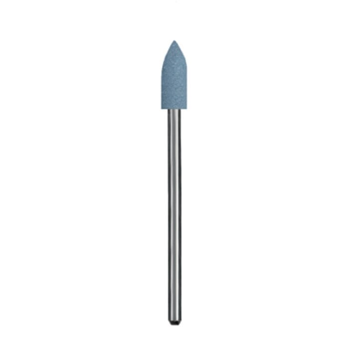 Dedeco Blue Midget Classic Rubber Polisher, Shape 14, Hi-Glaze, HP (3/32" Shank), 12/Box