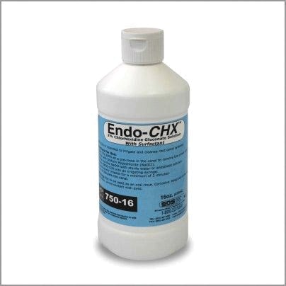 Endo-CHX 2% Chlorhexidine Gluconate Solution with Surfactant, 16 oz Bottle, Light Blue, 750-16