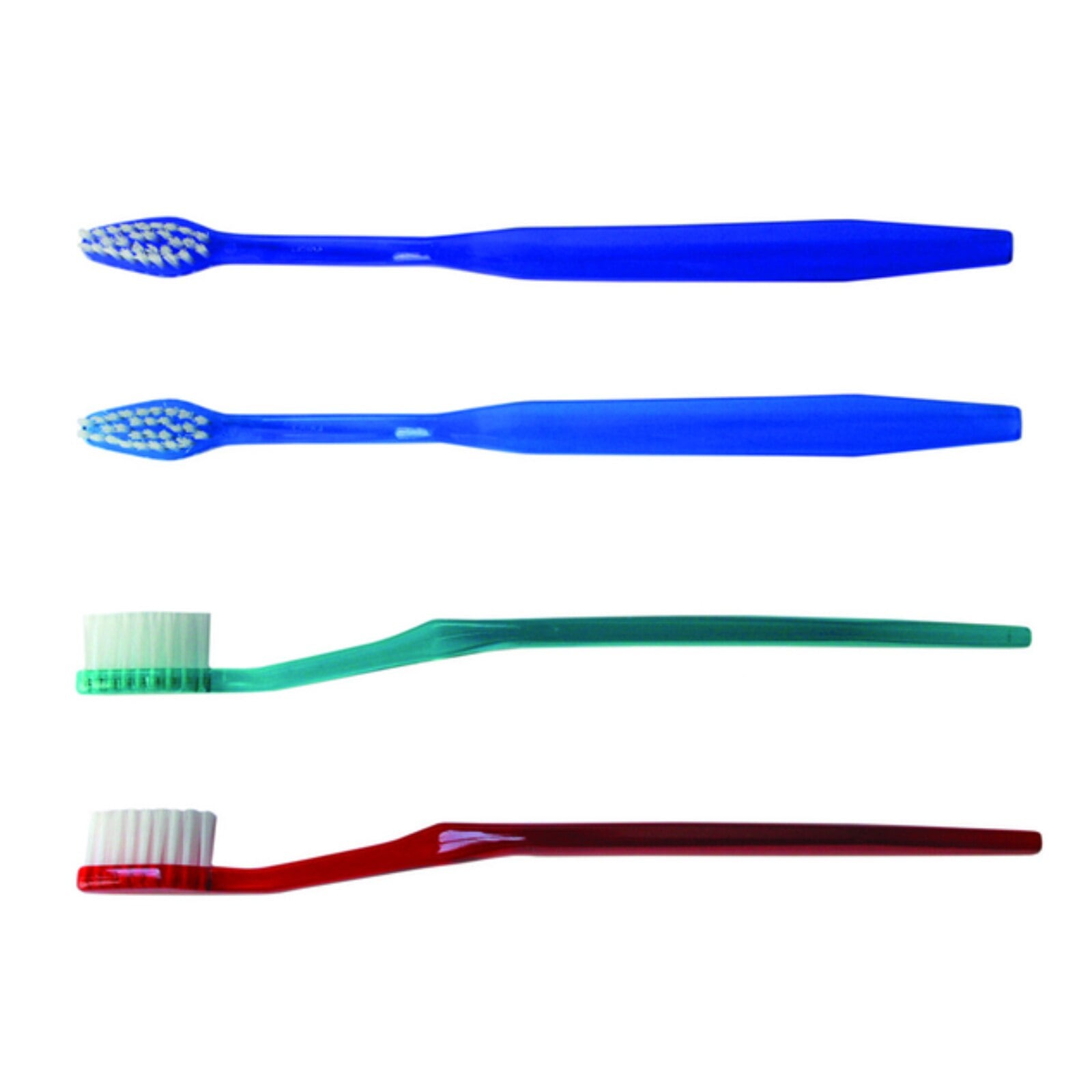 Economy Compact Adult Toothbrush with Custom Imprint, 72/Case