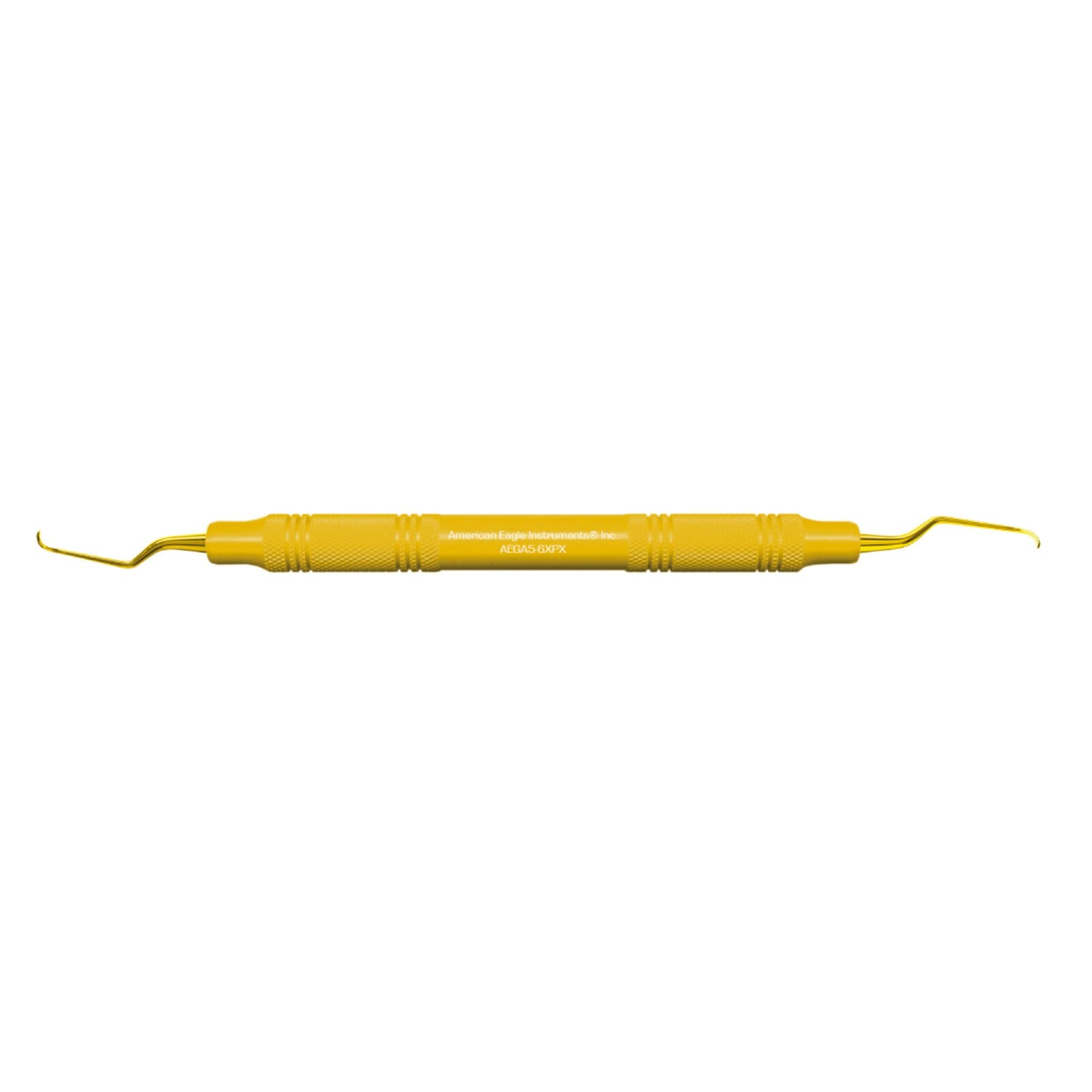 American Eagle Gracey +3 Access 5-6 XP Curette, 3/8" Yellow Handle, Single Instrument