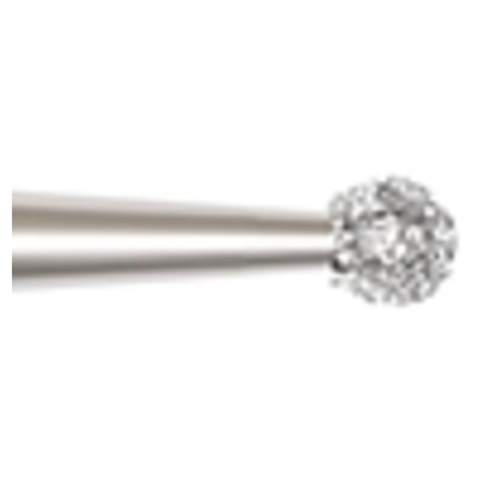 SS White Revelation Diamond Bur, Friction Grip, Round, Ultra Fine, #801-018UF, 1.8 mm Head Diameter, 5/Pkg
