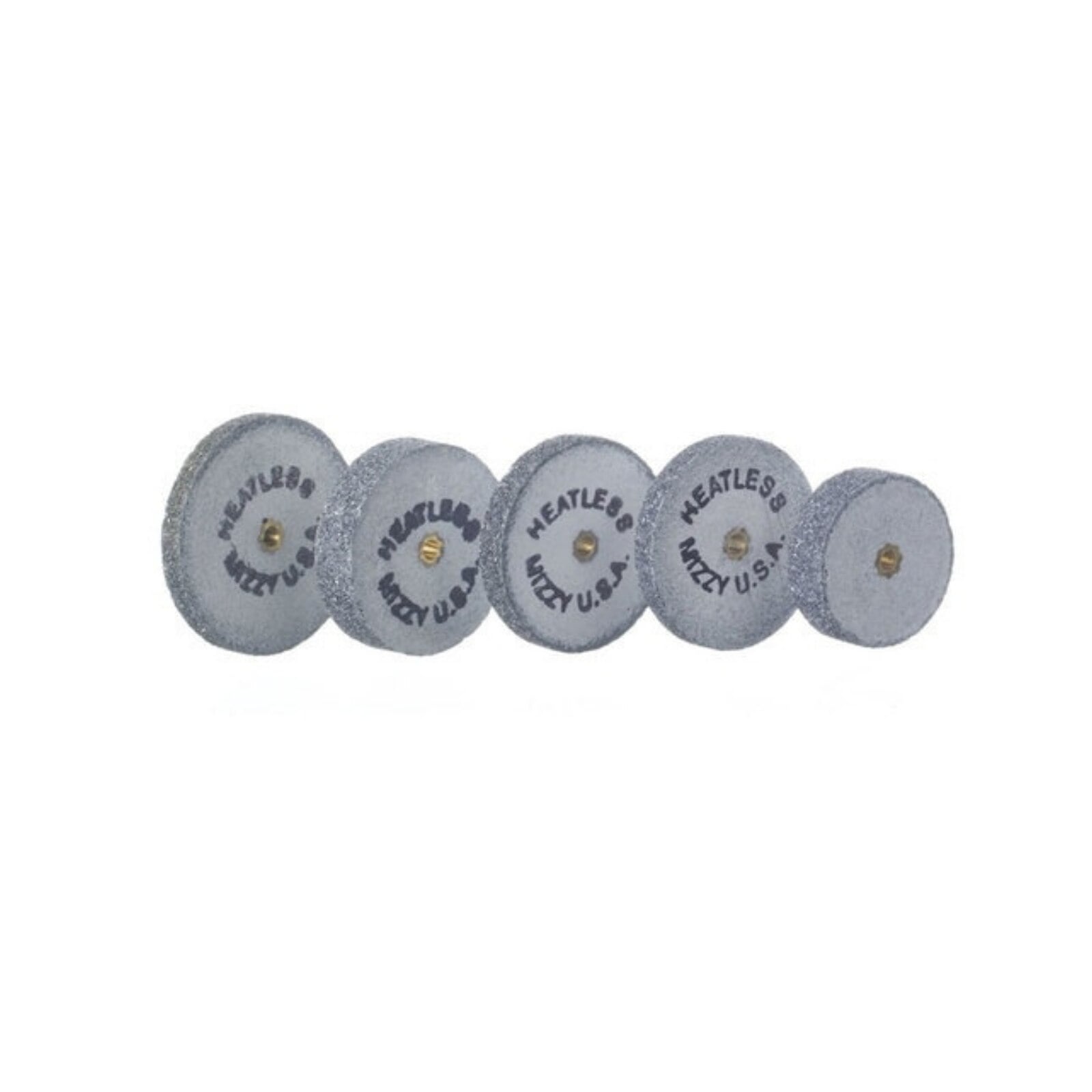 Keystone Heatless Wheel #11, 1/8" x 5/8", Regular Grit, 50/Pkg