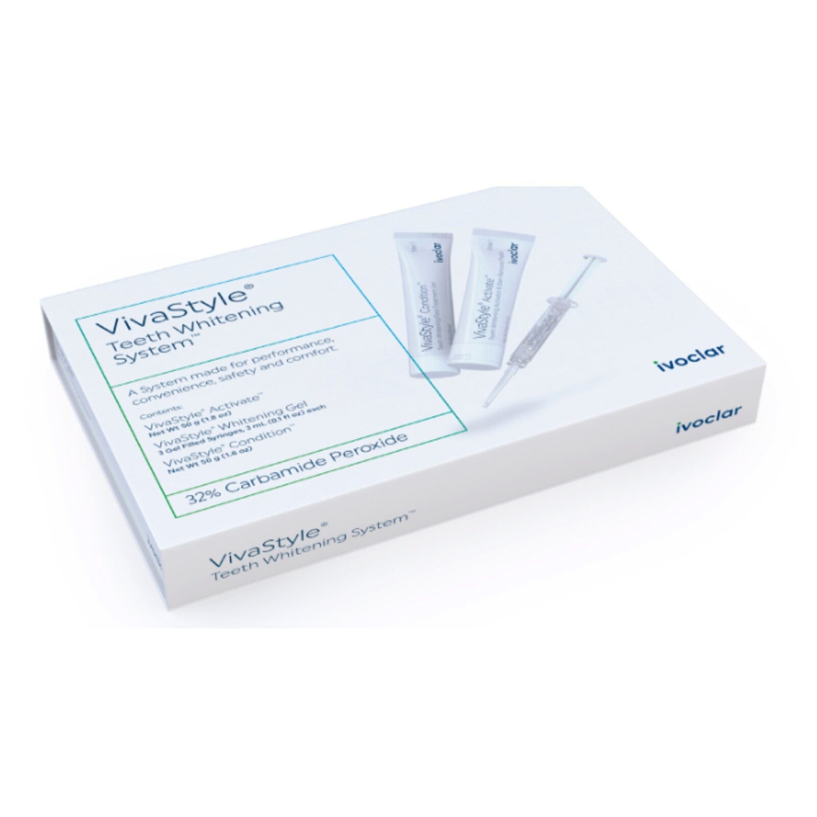 VivaStyle Whitening System 32% Take-Home Tooth Whitening Gel