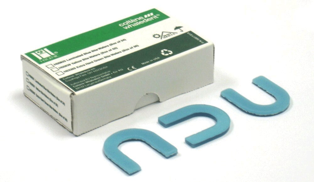 Hygenic Bite Wafers, Foil Laminated, Double Thickness, Blue, 24/Box, H00825