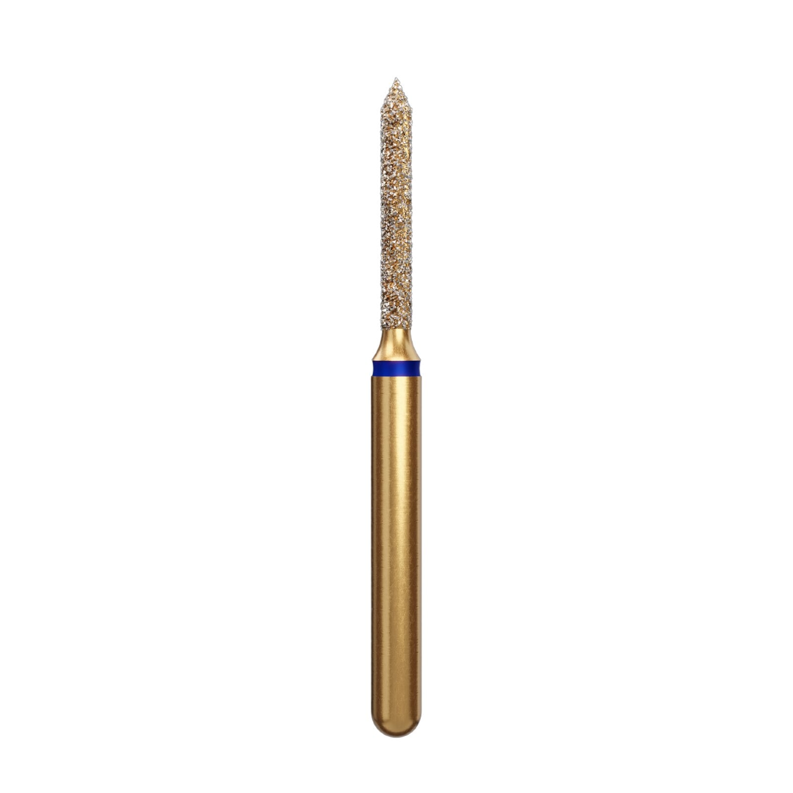 Alpen Diamond FG 885-012C Coarse Grit Beveled Cylinder Bur, Friction Grip, 5/Pk