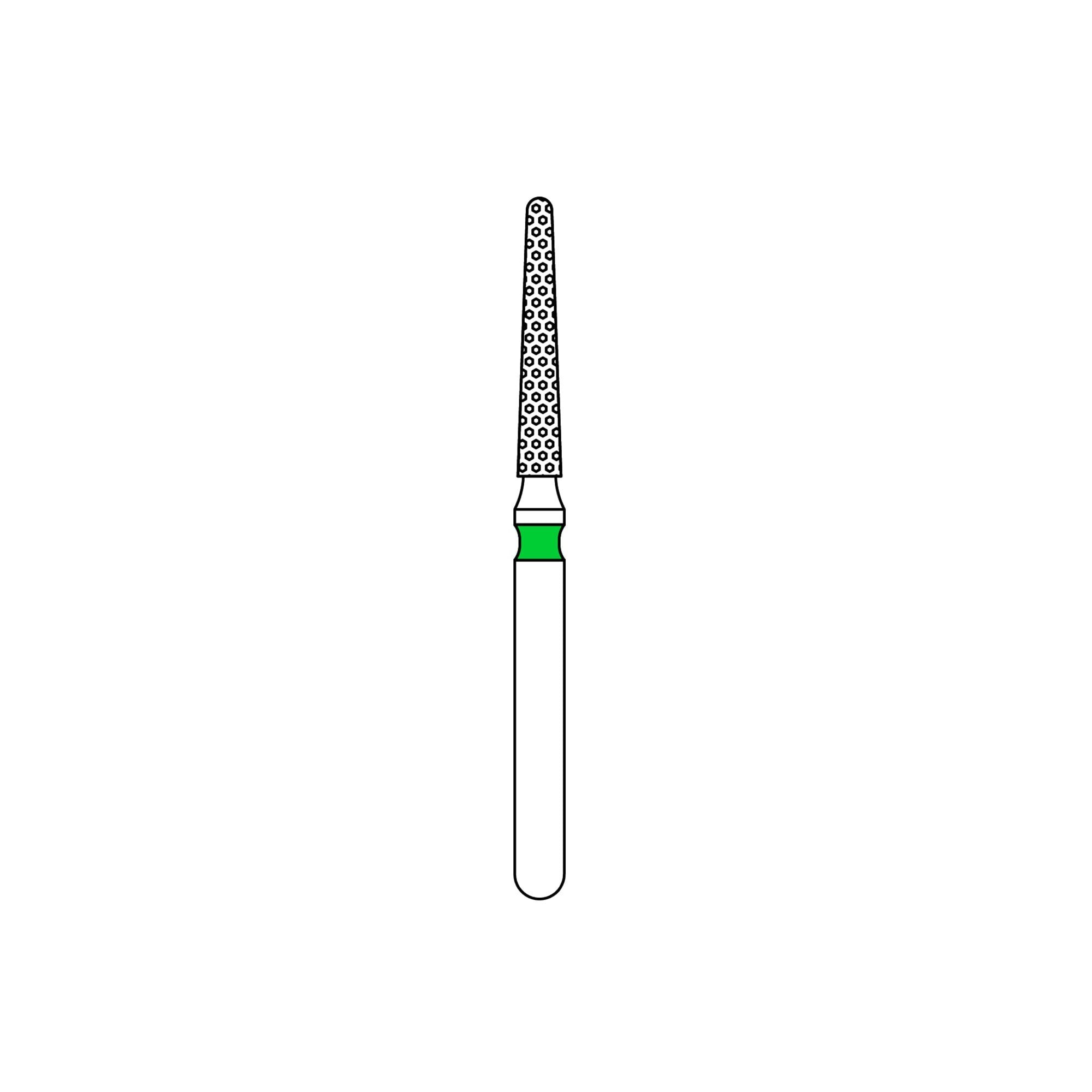 PRIVA Diamond Burs FG 856L-014C, 5/Pk