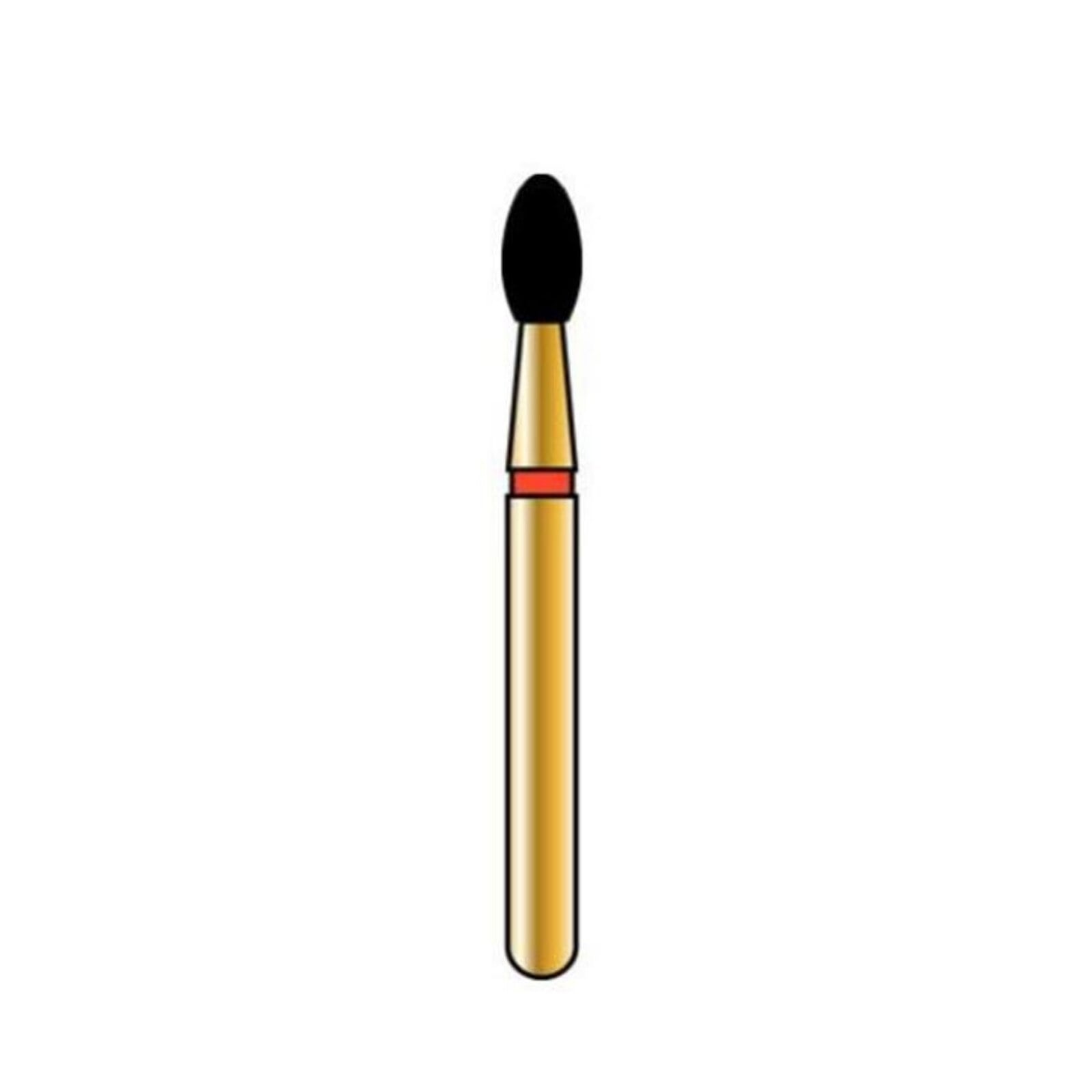 Alpen Multilayer Diamond Bur FG 379-018, Coarse, Football Shape, 5/Pk