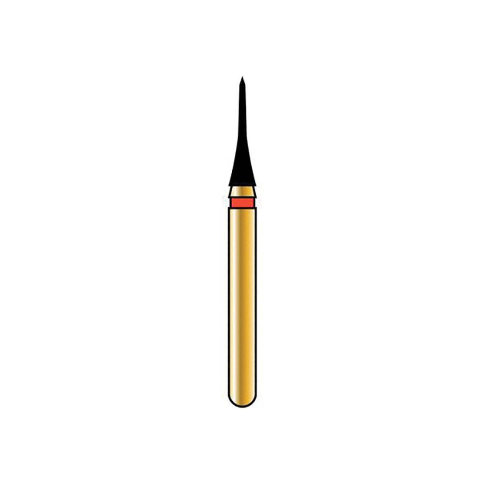 Alpen Multi-Use Diamond FG #392 Interproximal 1.6mm Fine Grit Red, 5/Pkg (392-314-016-08.0-F)