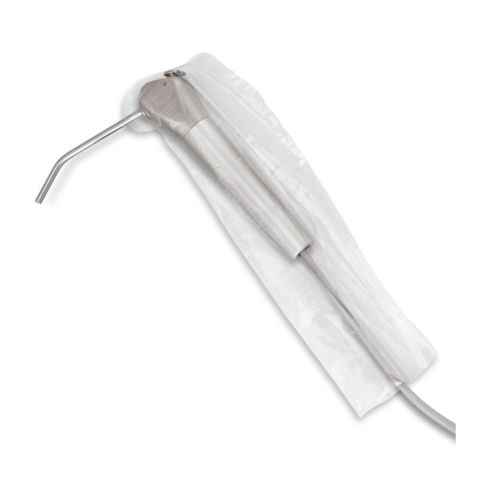 Practicon QUIKsheath Air-Water Syringe Barriers, Pre-Punched, Clear, 8.5" x 2.5", 500/Box