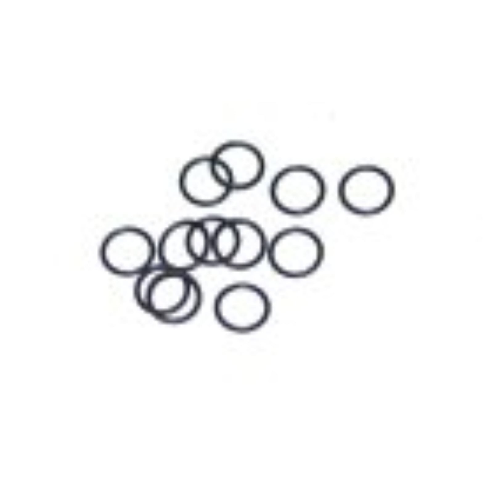 DCI International Buna-N O-Ring, 0.250" ID x 0.032" Cross Section, 12/Pk, 2202