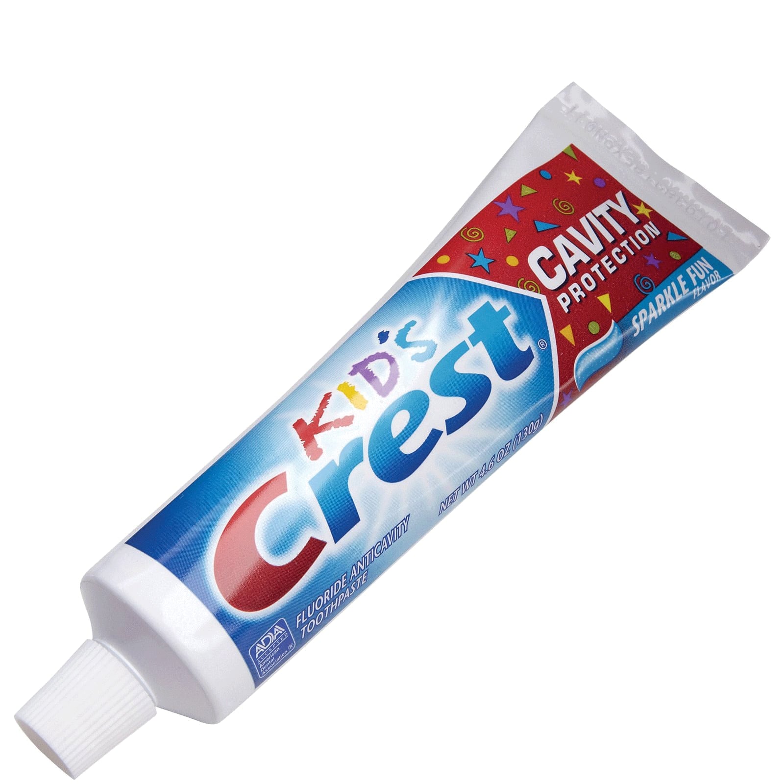 Crest Kid's Cavity Protection Sparkle Fun Toothpaste, Bubblegum, 0.85 oz Tubes, 72/Case, 80297304