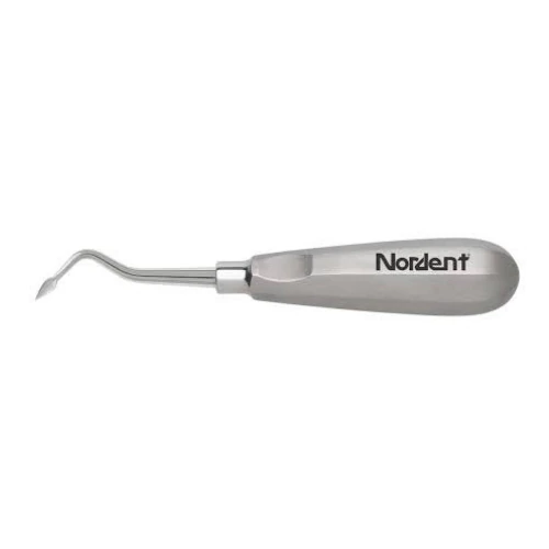 Nordent Elevator SE Bernard Right #201, Single-Ended Surgical Elevator, Stainless Steel, #EB62