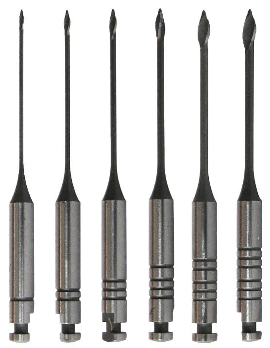 Gates Glidden Drills, Size #3, 32mm, 6/Pack