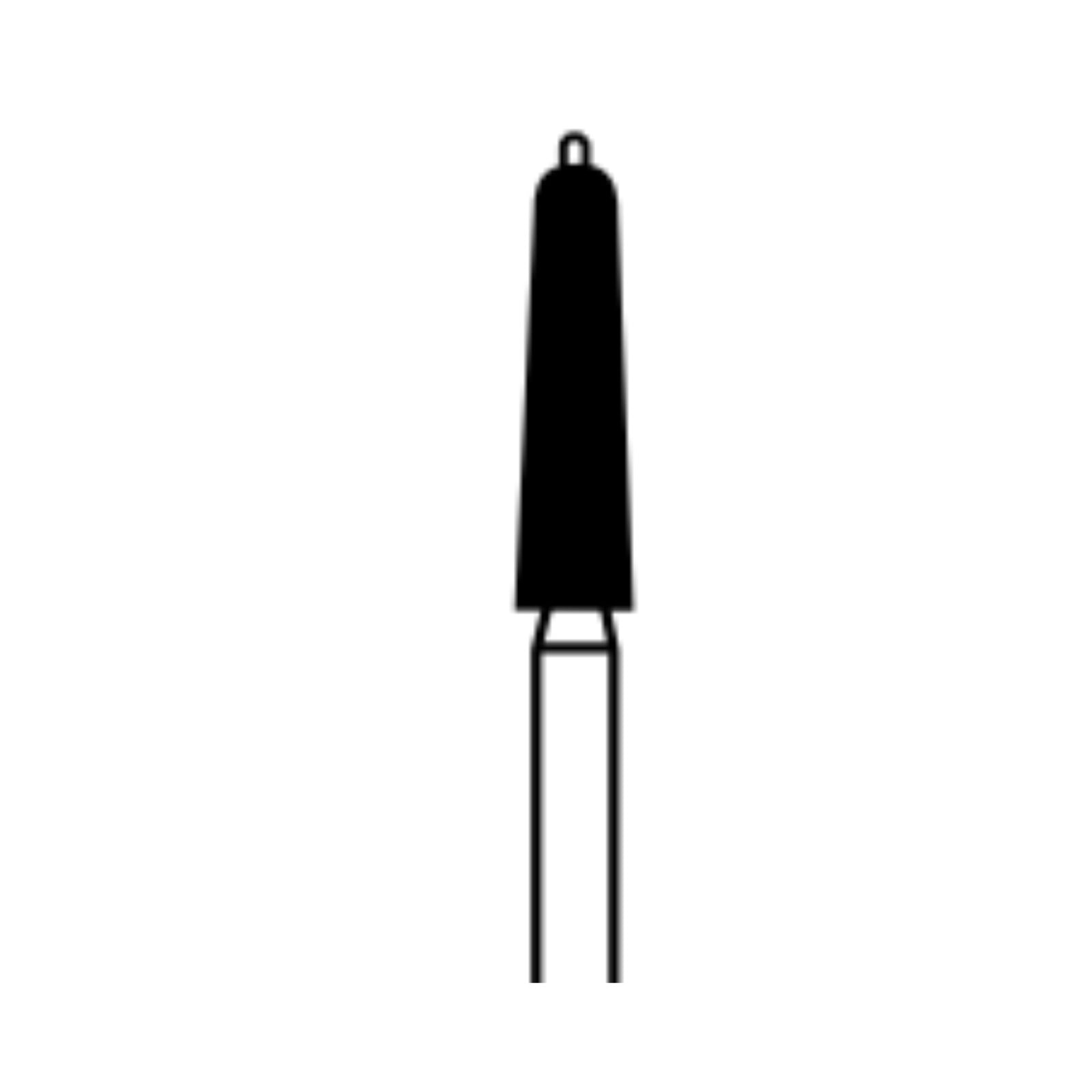 Microcopy NeoDiamond Guide-Pin Round End Taper FG Diamond Bur, Coarse, 2.3mm, 10/Pk, #GP9.023