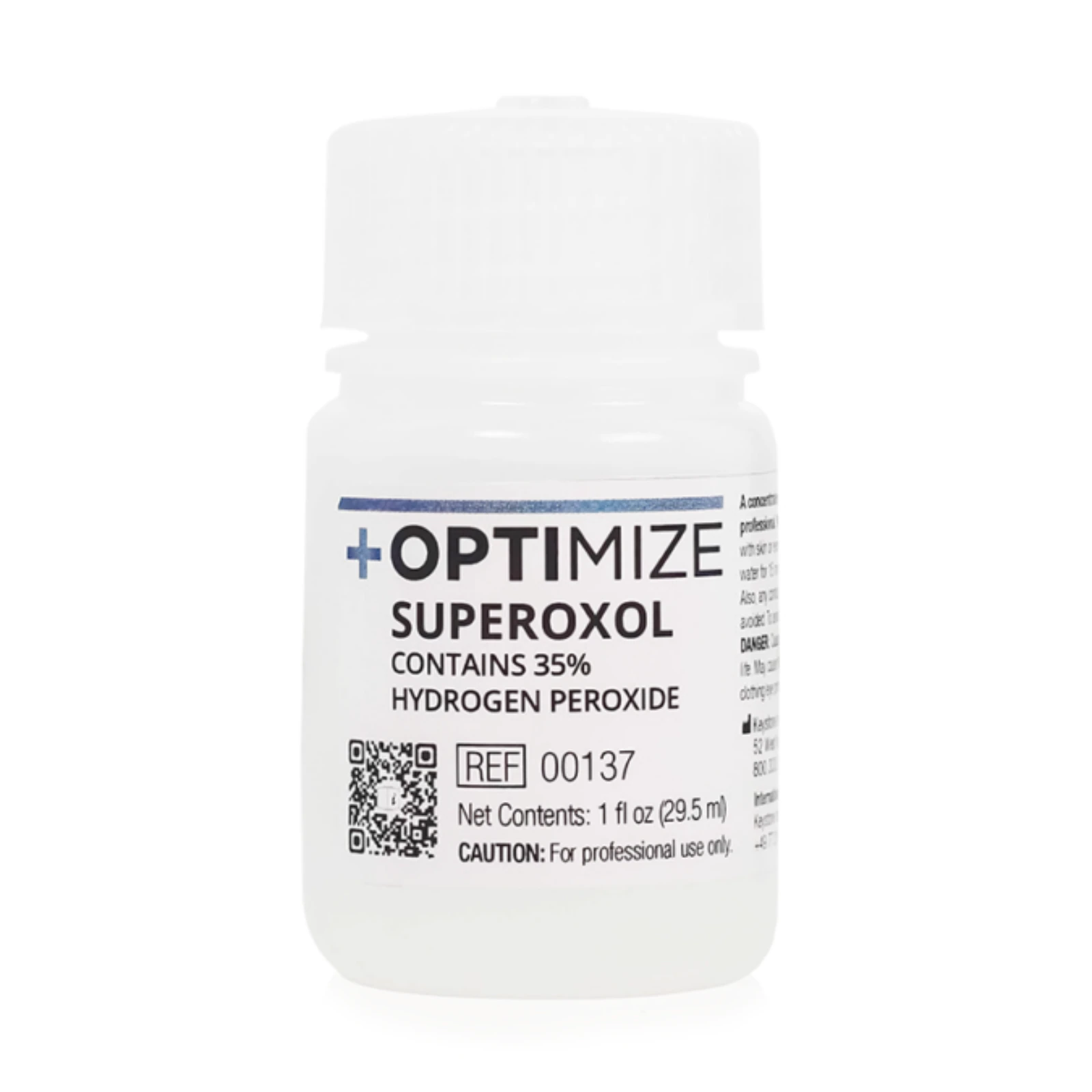 Keystone Optimize Superoxol 35% Hydrogen Peroxide Tooth Bleaching Solution, 1 oz Bottle