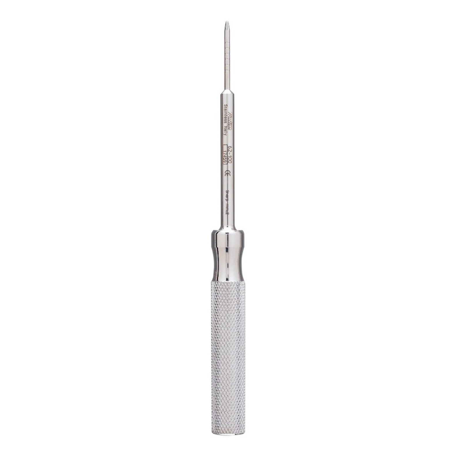 Miltex Progressive Osteotome, 6" Concave, 1.9mm Wide, Stainless Steel