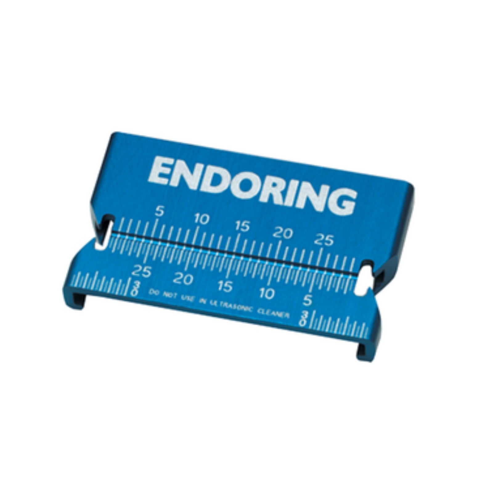 EndoRing II Laser Etched Metal Ruler with Standard Stop Locks, 1/Pk, ERR-S
