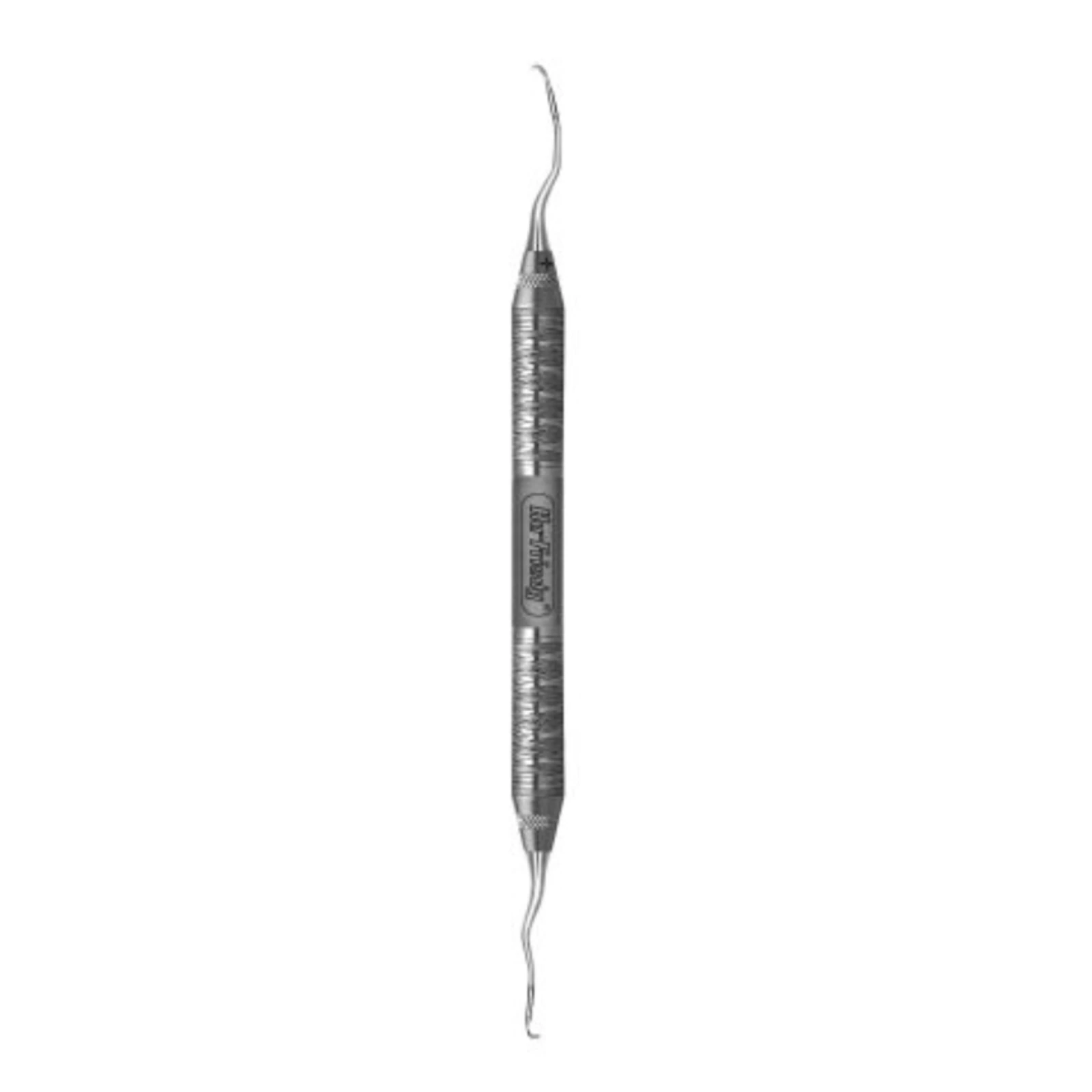 Hu-Friedy Vision Curvette 11/12 Curette, #6 Satin Steel Handle, Double End, SGC11/126