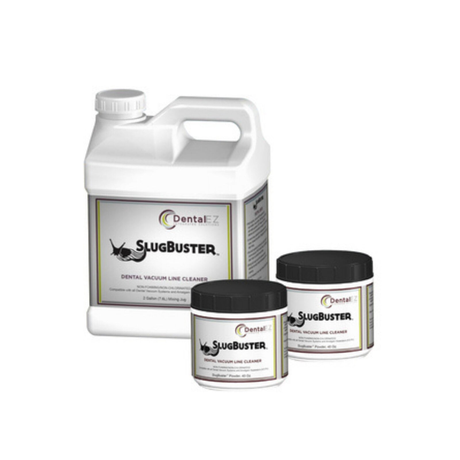 SlugBuster Powder Starter Pack Dental Vacuum Line Cleaner