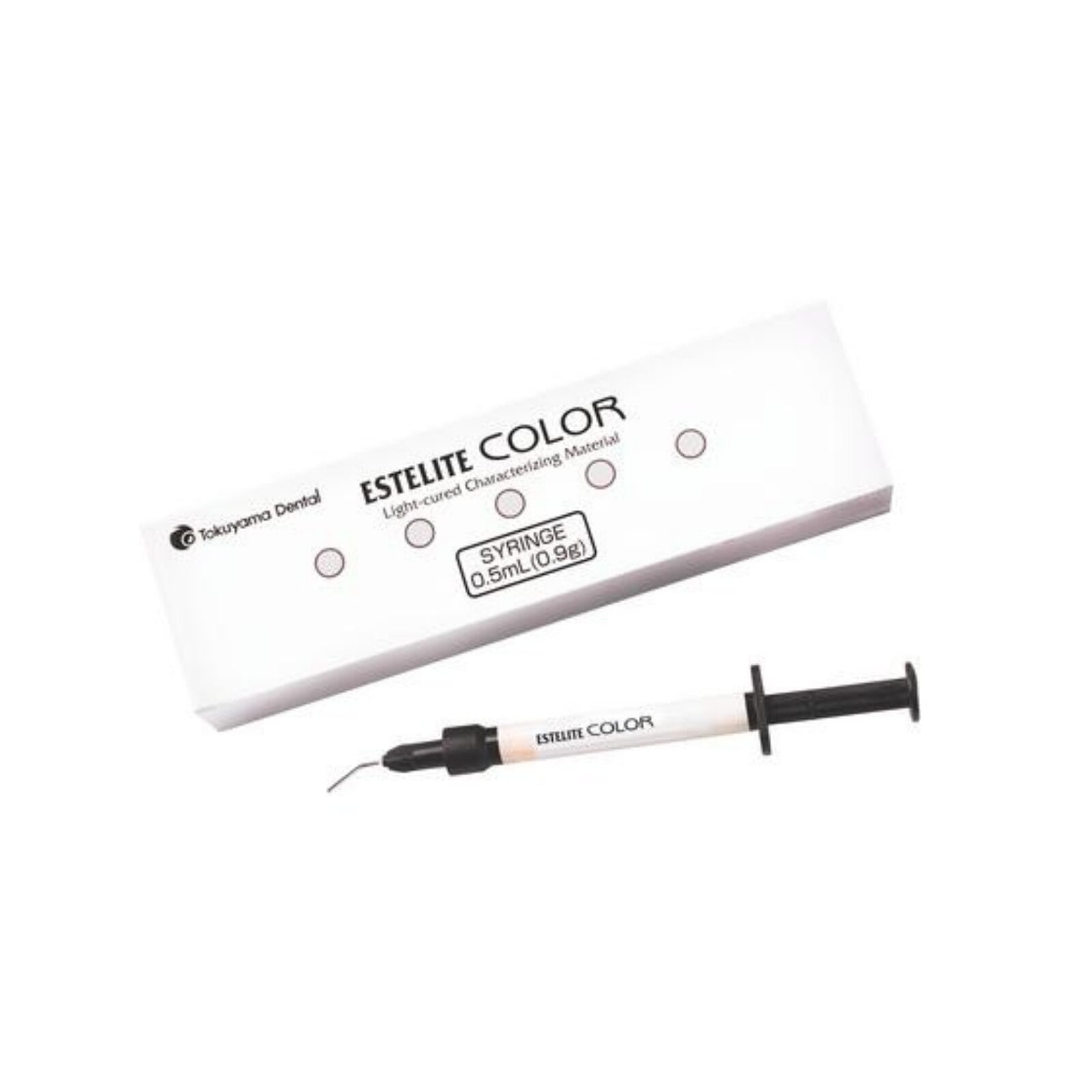 Estelite Color Light-Cured Tint, Dark Brown, 0.9g Syringe Refill