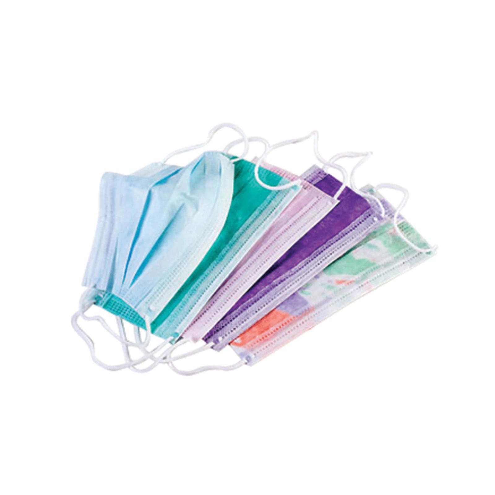 Extra-Safe™ Procedural Earloop Face Mask, Teal, ASTM Level 3, Fluid-Resistant, Latex-Free, 50/Box, 5330E-TE