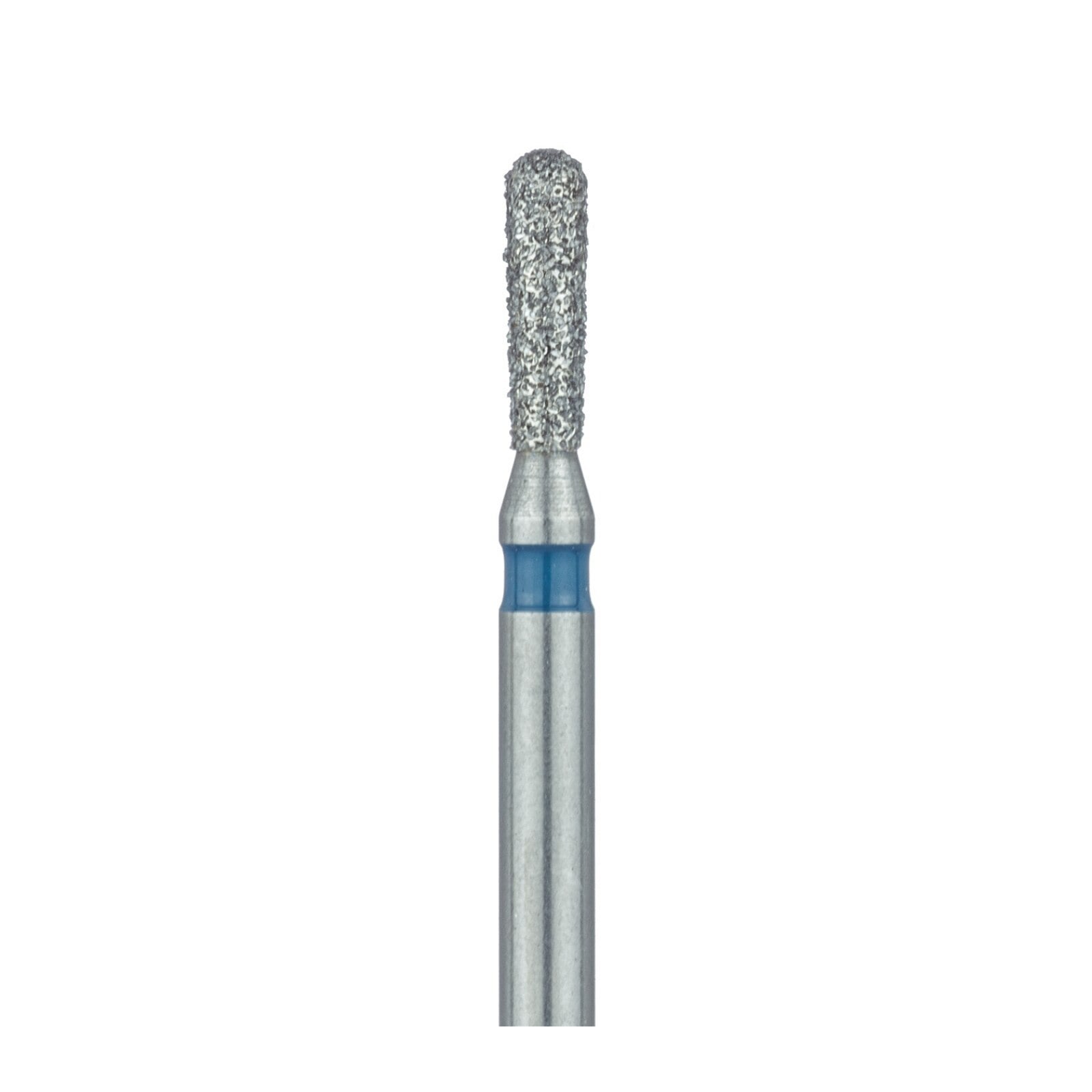 Meisinger 808R-018-FG Medium Diamond Bur, Round-End Pear, 1.8 mm Head, Friction Grip, Multi-Use, 5/Pk