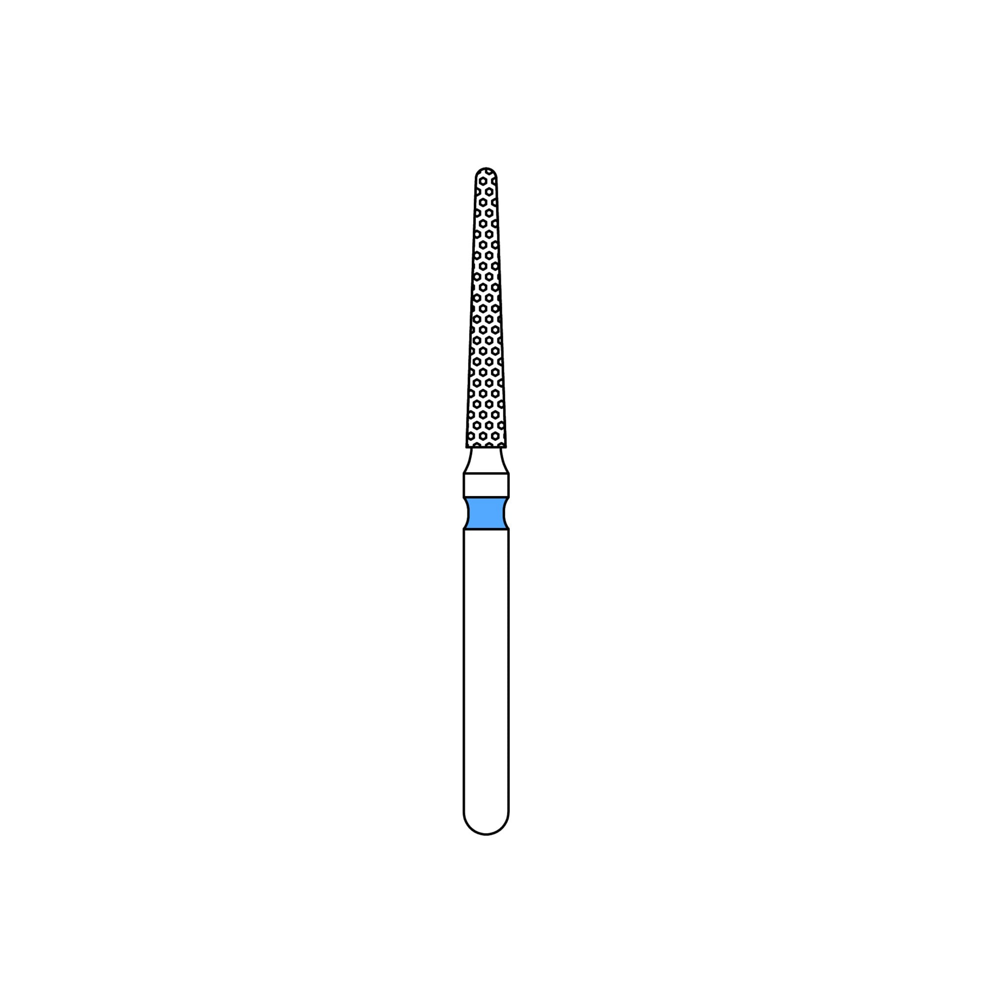 PRIVA Diamond Burs FG 850-014M, 5/Pk