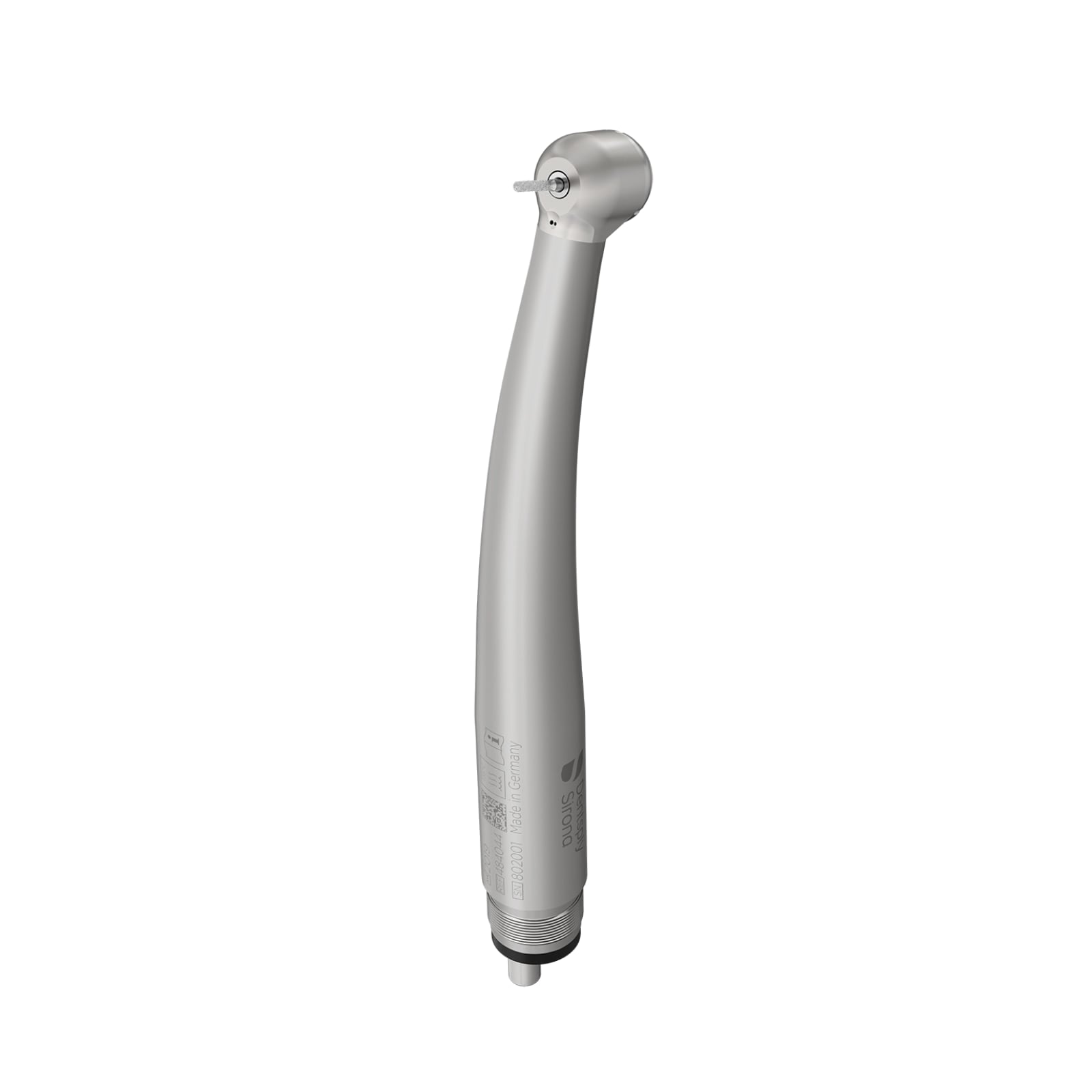 Midwest Quiet-Air NFO Fixed Backend High Speed Air Handpiece, Push-Button Autochuck, Non-Fiber Optic, Single Spray, 484044