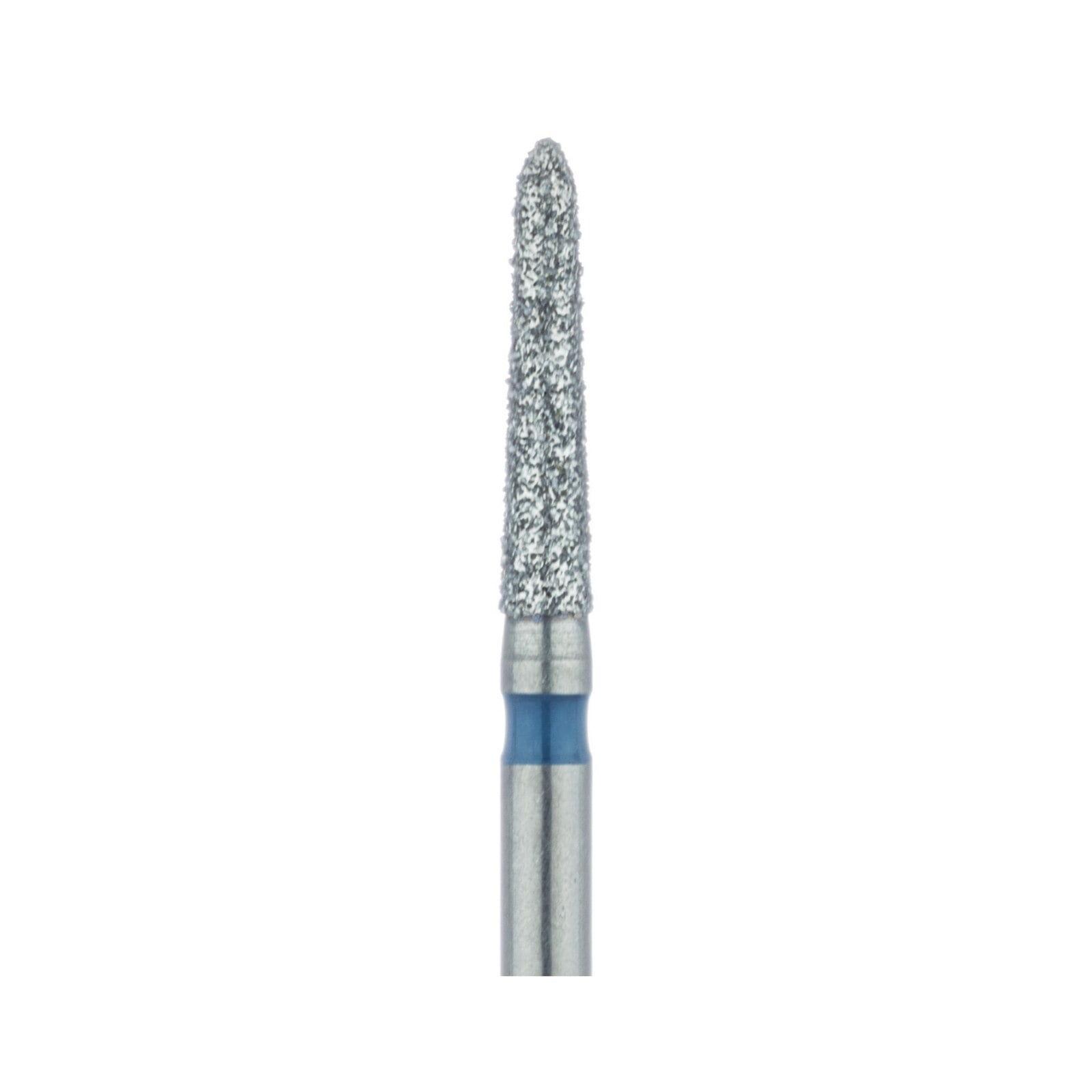 Midwest Multi-Use Diamond Bur #878K-016, Super Coarse Grit, Taper Modified Bevel, Friction Grip, 1.6mm Diameter, 8.0mm Length, 5/Pk