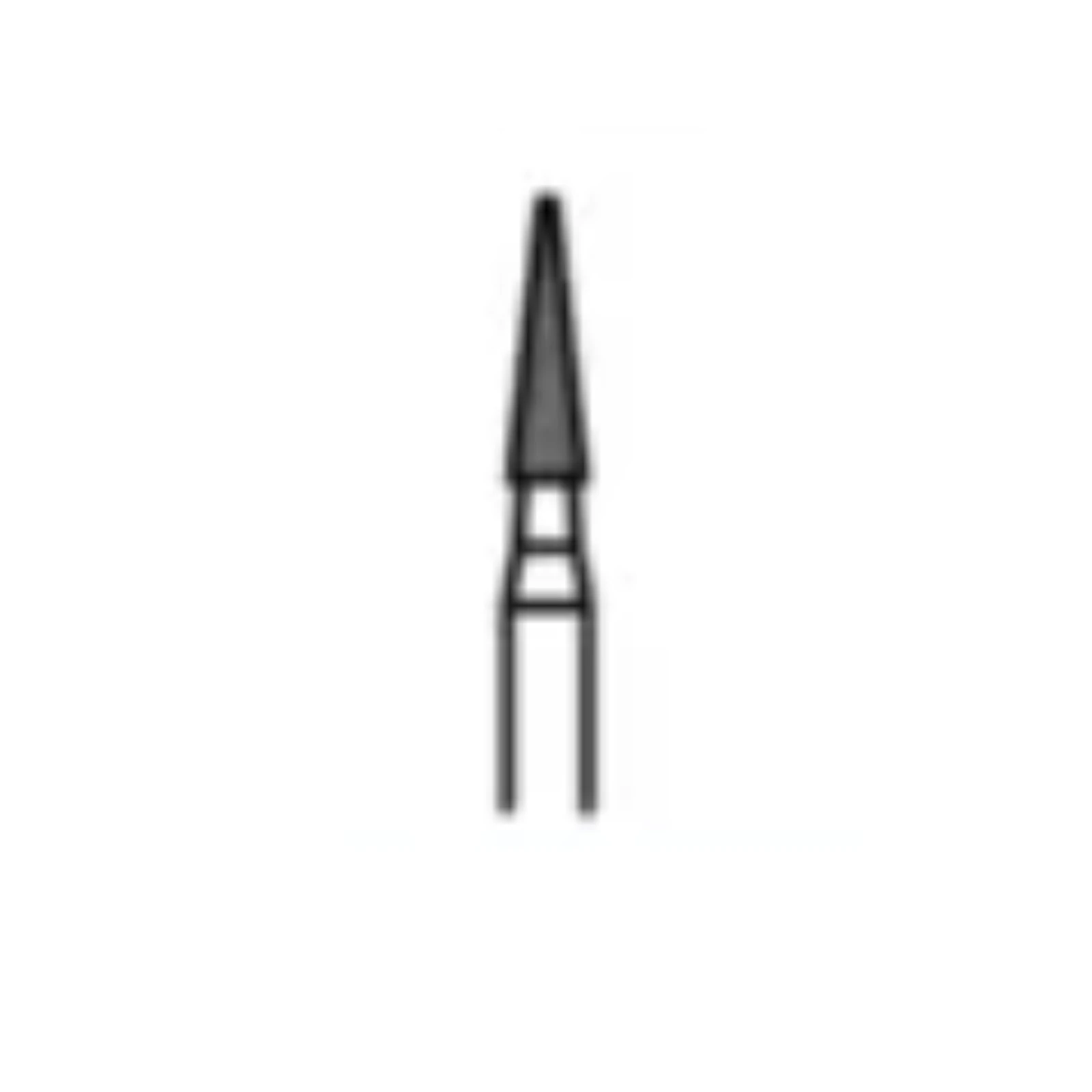 Mydent DEFEND Trimming & Finishing Carbide Bur #7612, 12-Blade Tapered Point, 5/Pk