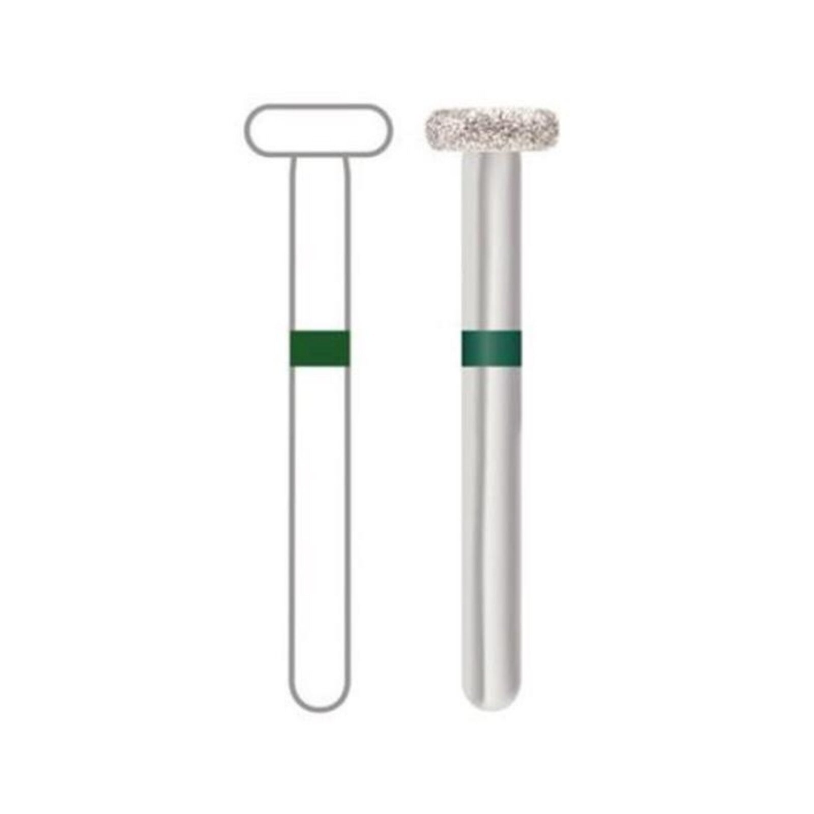 Midwest Multi-Use Diamonds 909-040F FG Wheel Round, 5/Pack