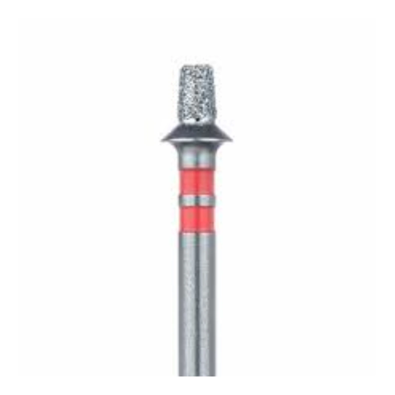 Meisinger Occlusal Reduction Diamond Bur FG 828TB-017-FG, Tapered, Red, 5/Pk